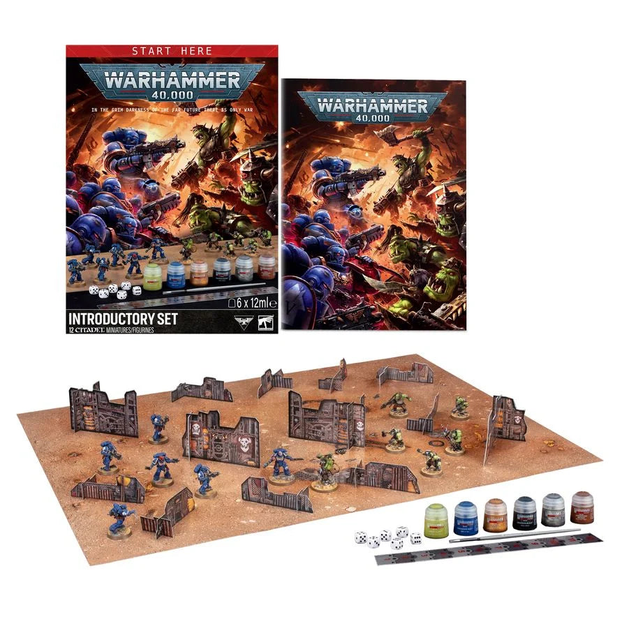 Warhammer 40,000 Introductory Set (Space Marines vs. Orks)