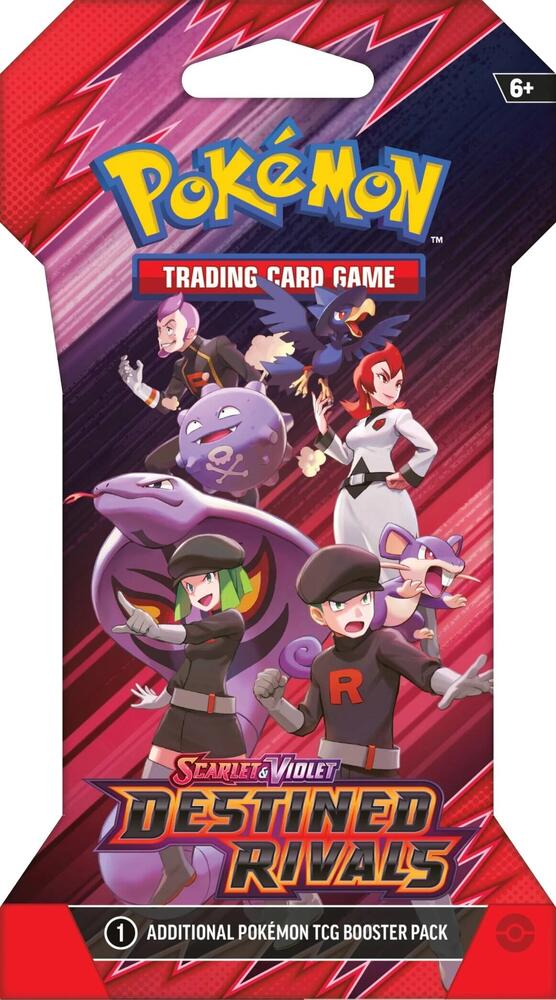 Pokemon TCG Destined Rivals Sleeved Booster Pack (EN) – Scarlet & Violet sv10