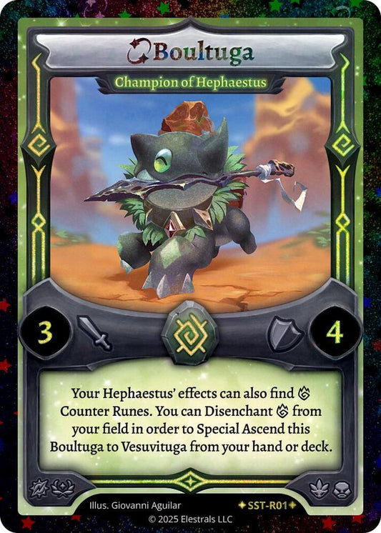 Elestrals TCG: Divine Champions - Sunstrike Booster Pack (10 Cards)