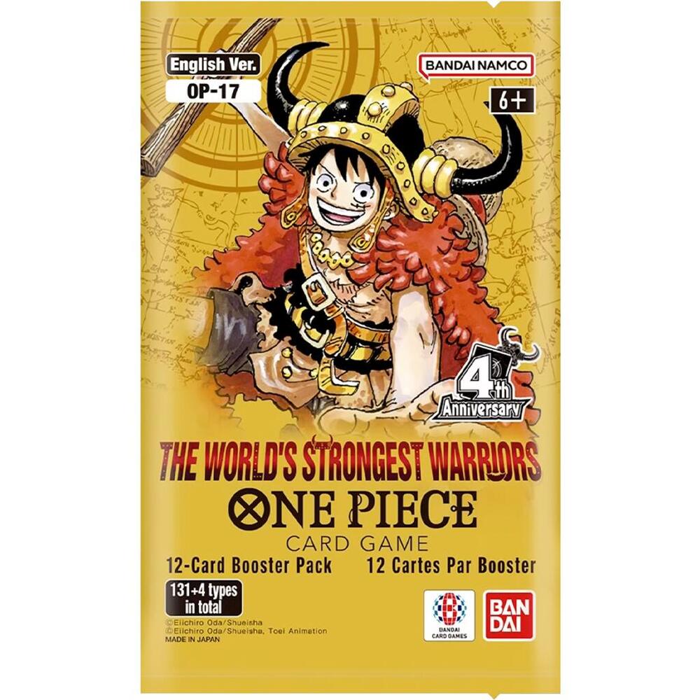 One Piece TCG: The World's Strongest Warriors Booster Pack (OP17)