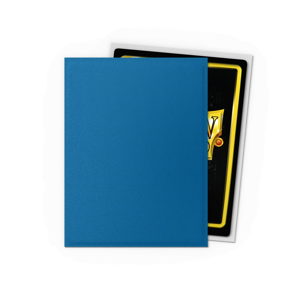 Dragon Shield Sleeves: Standard Matte Dual - Cobalt & Silver (100ct)