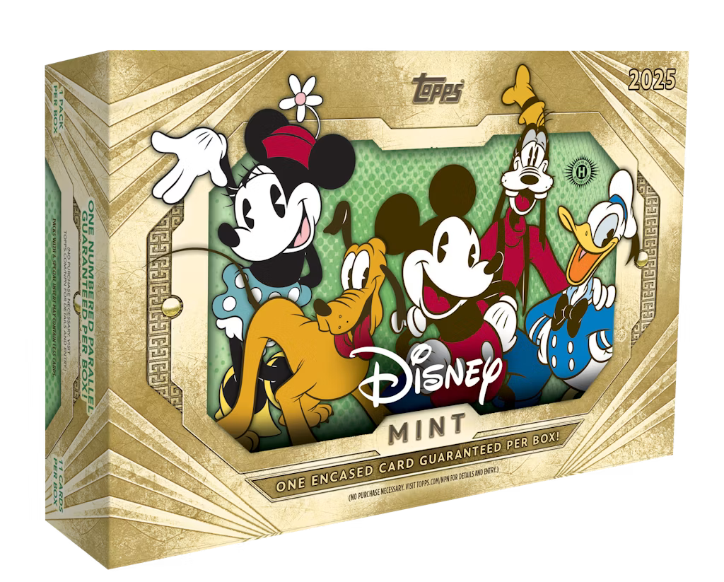 2025 Topps Mint Disney Trading Cards Box