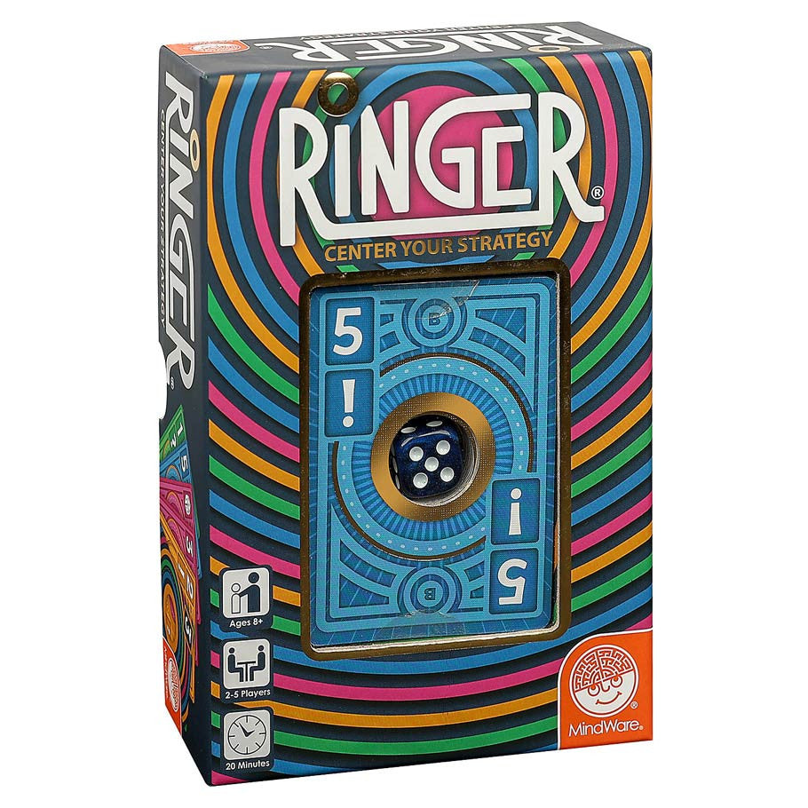 Ringer Fast Paced Family Card and Dice Strategy Game Box Set