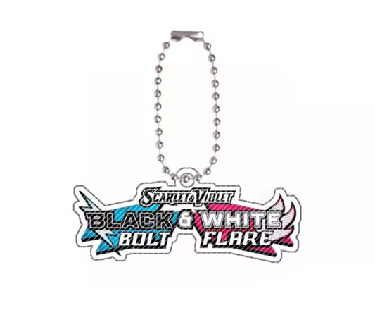 Scarlet & Violet Acrylic Keychain Binder Tags (EN) | PokΓ©mon TCG Organizer