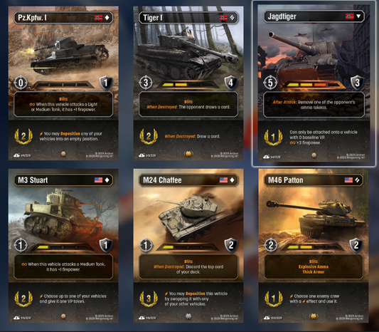 World of Tanks: The Card Game – Booster Pack (10 Cards)