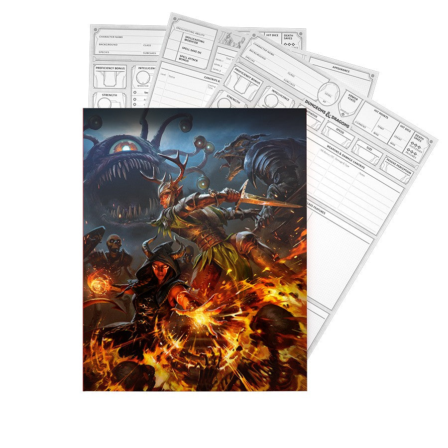 Dungeons & Dragons: Character Sheets (2024 Edition)