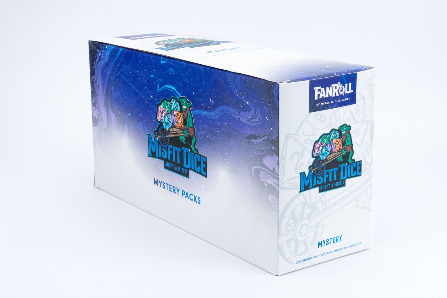 Misfit Resin Dice Set: Adopt A Misfit (Blind Pack) | 7-Piece Mixed-Style Set