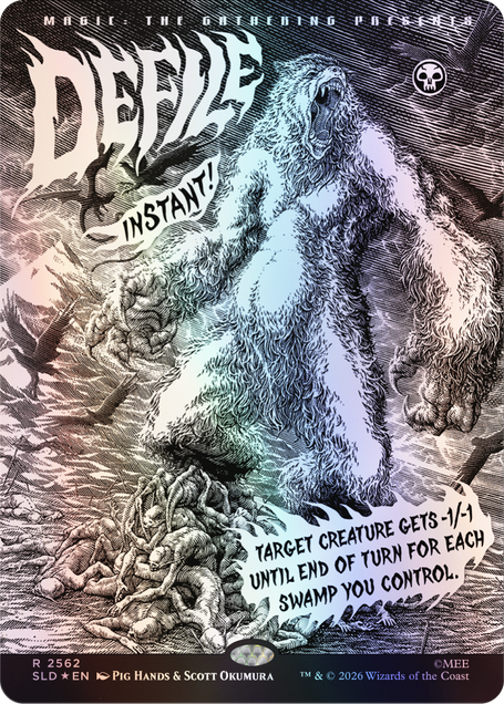 MTG Secret Lair x The Hobbit: Desolation Foil Edition