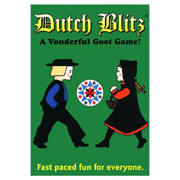 Dutch Blitz Original Fast Paced Vigorously Interactive Family Card Game Box Set
