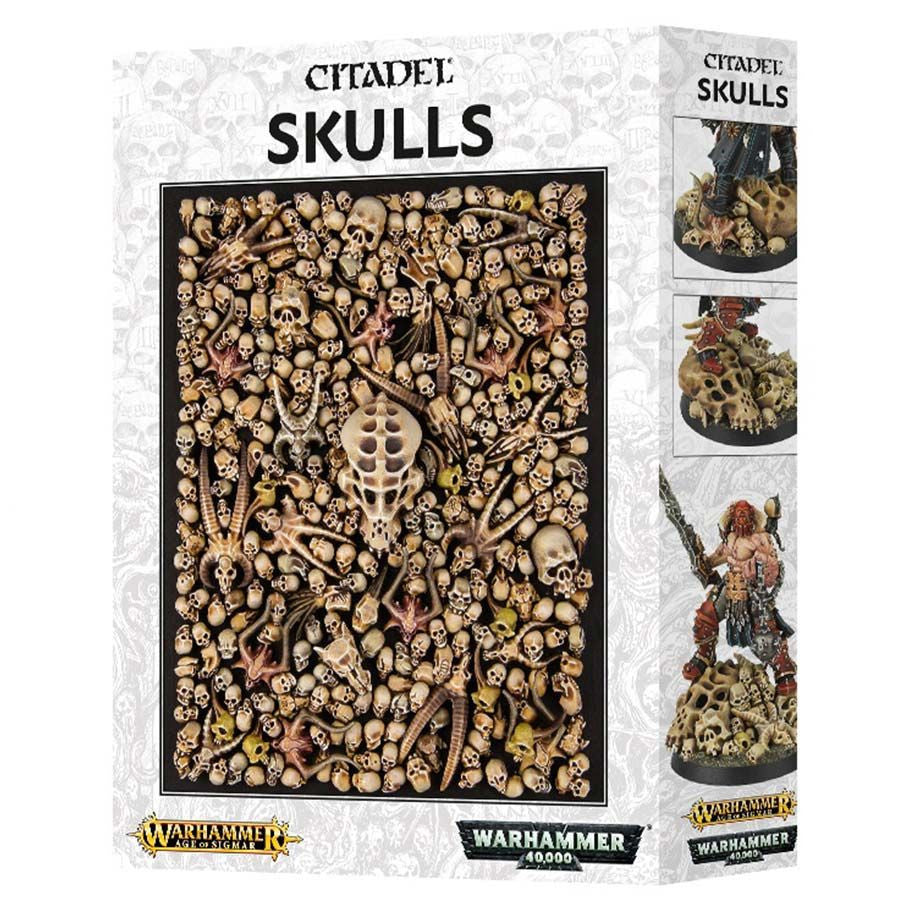Citadel Skulls Plastic Miniature Basing Components Box
