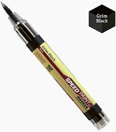 The Army Painter Speedpaint Marker in Grim Black