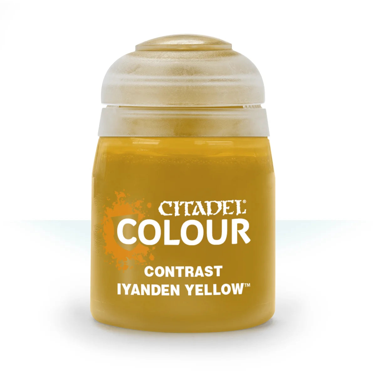 Citadel Colour Contrast Iyanden Yellow 18ml Acrylic Paint Pot