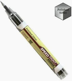 The Army Painter: Speedpaint Marker - Polished Silver