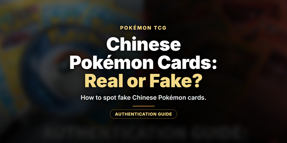 Chinese Pokémon Cards: Real or Fake? - Landfall Outpost blog banner