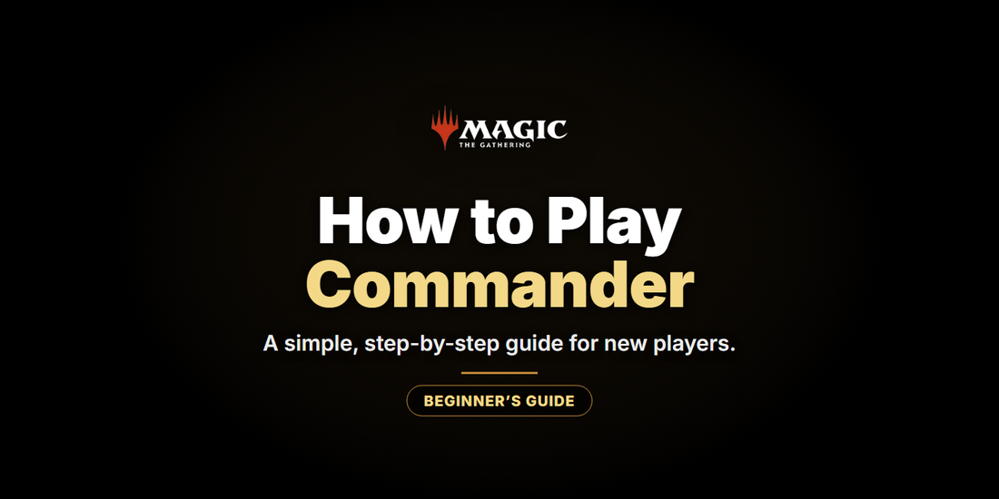 How to Play Commander - Landfall Outpost blog banner