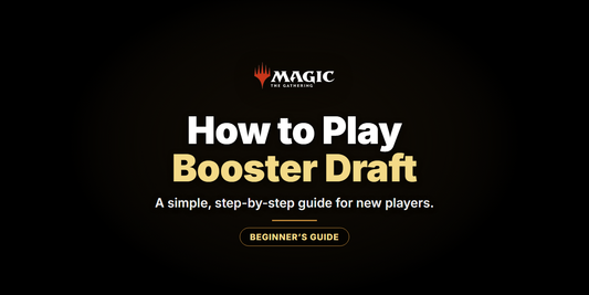 How to Play Booster Draft - Landfall Outpost blog banner