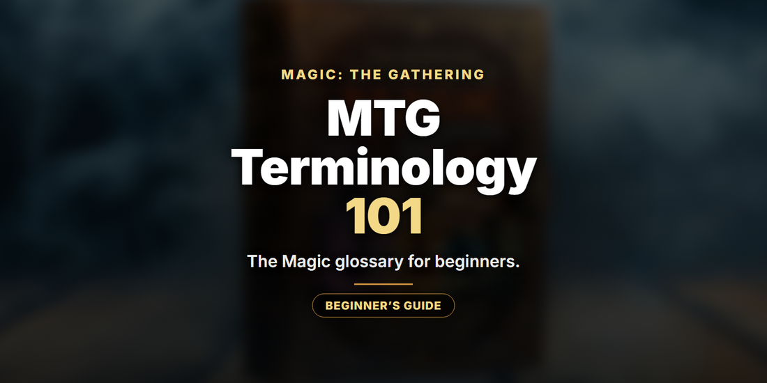 MTG Terminology 101 - Landfall Outpost blog banner