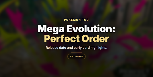Mega Evolution: Perfect Order - Landfall Outpost blog banner