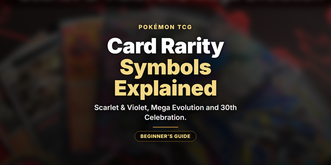 Pokémon Card Rarity Symbols and MUR Explained - Landfall Outpost blog banner