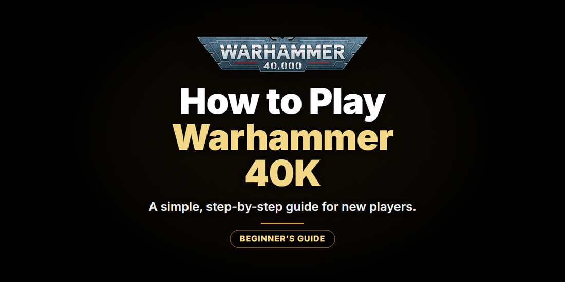 How to Play Warhammer 40K - Landfall Outpost blog banner
