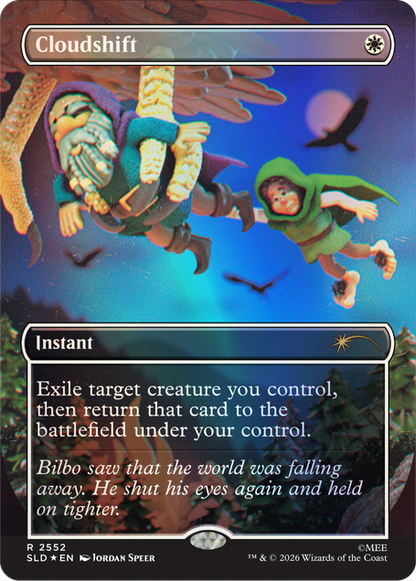 MTG Secret Lair x The Hobbit: Over the Edge of the Wild Foil Edition