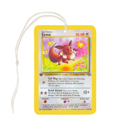 Eevee Pokemon Card Air Freshener