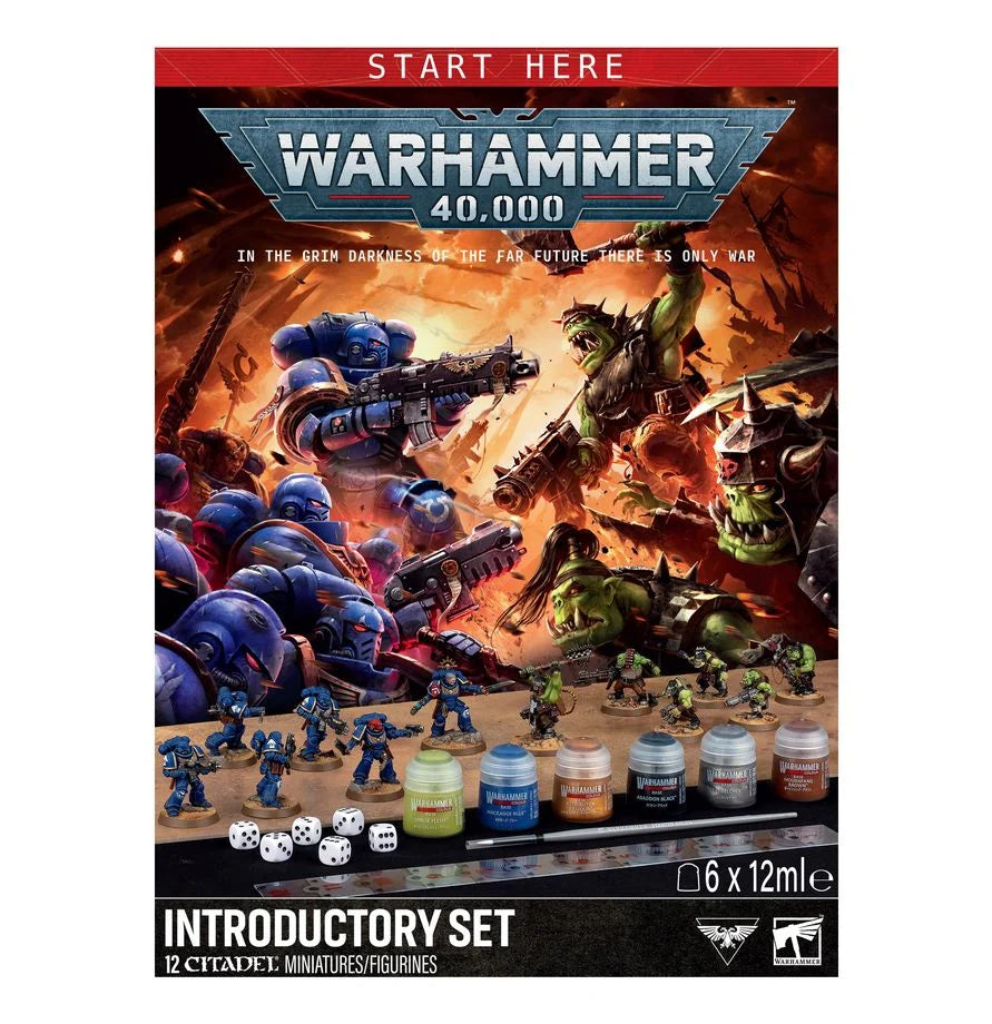 Warhammer 40,000 Introductory Set (Space Marines vs. Orks)