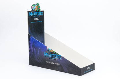 Misfit Metal Dice Set: Adopt A Misfit (Blind Pack) | 7-Piece Metal Dice Set