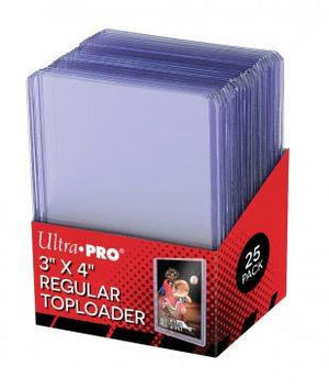 25 Standard 3" X 4" Top loaders