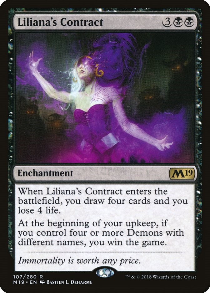 Liliana's Contract [M19 - 107]