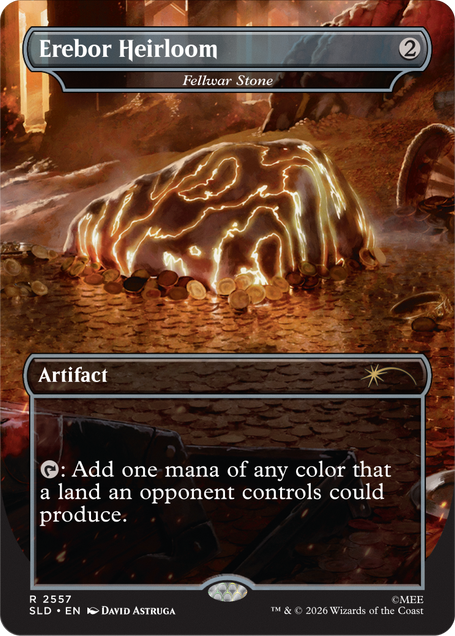 MTG Secret Lair x The Hobbit: Smaug's Spoils Non-Foil Edition