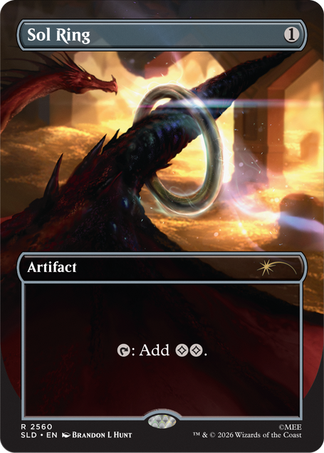 MTG Secret Lair x The Hobbit: Smaug's Spoils Non-Foil Edition