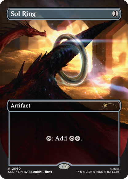 MTG Secret Lair x The Hobbit: Smaug's Spoils Non-Foil Edition