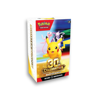Pokémon TCG: 30th Celebration Booster Bundle (6 Packs)