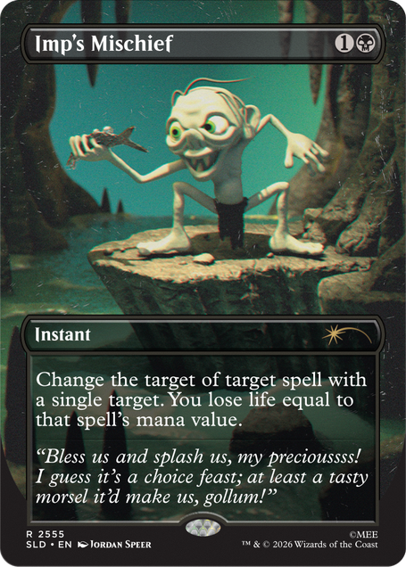 MTG Secret Lair x The Hobbit: Over the Edge of the Wild Non-Foil Edition