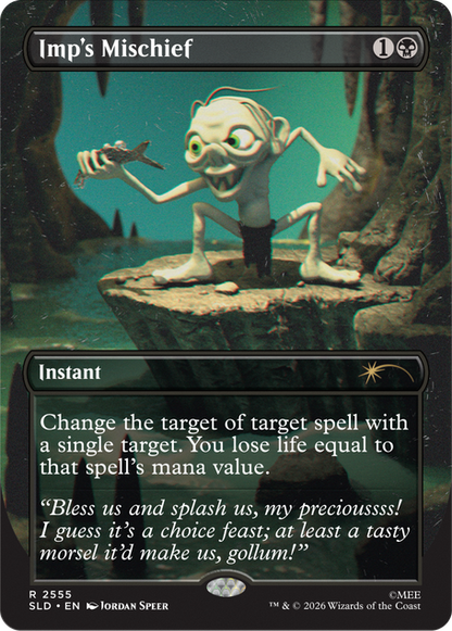 MTG Secret Lair x The Hobbit: Over the Edge of the Wild Non-Foil Edition