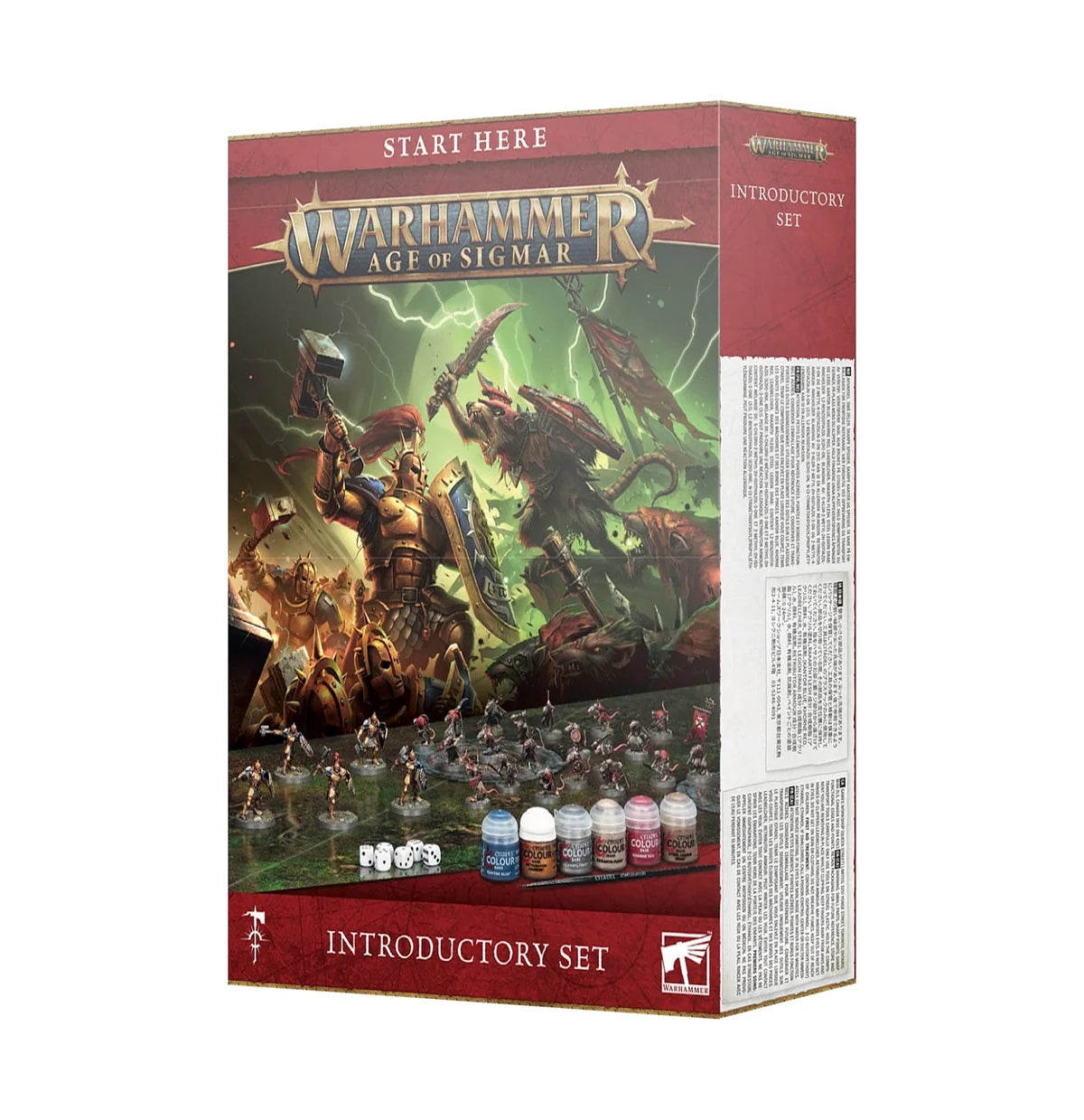Warhammer Age of Sigmar Introductory Set Box Packaging and Contents