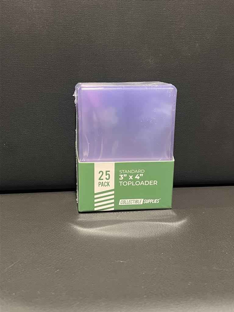 25 Standard  3" X 4" Top loaders image 2