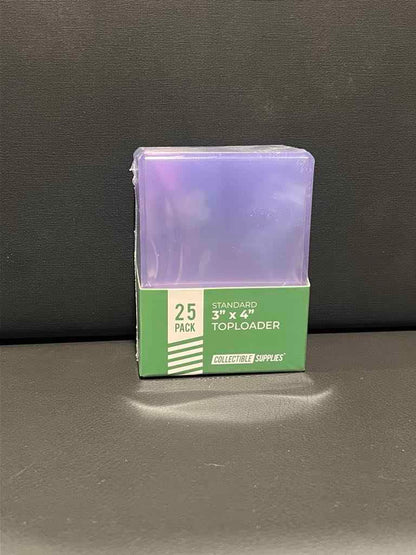 25 Standard  3" X 4" Top loaders image 2