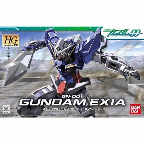 Bandai HG 1/144 Gundam Exia – Mobile Suit Gundam 00 Model Kit