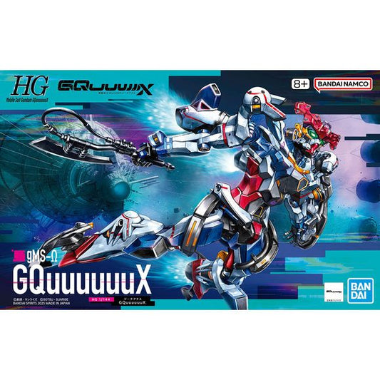 Bandai Hobby HG 1/144 GQuuuuuuX (#1) – Mobile Suit Gundam GQuuuuuuX Model Kit