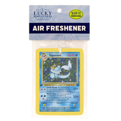 Vaporeon Pokemon Card Air Freshener