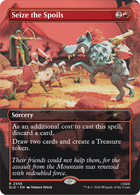 MTG Secret Lair x The Hobbit: Over the Edge of the Wild Non-Foil Edition