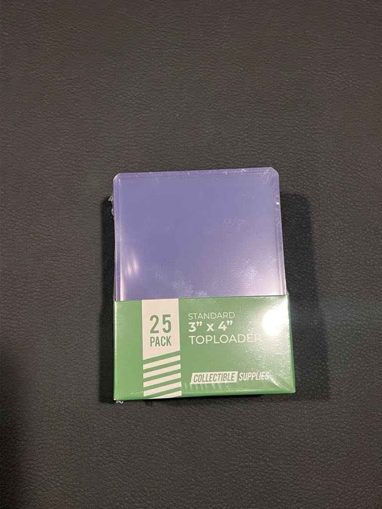 25 Standard  3" X 4" Top loaders image 1