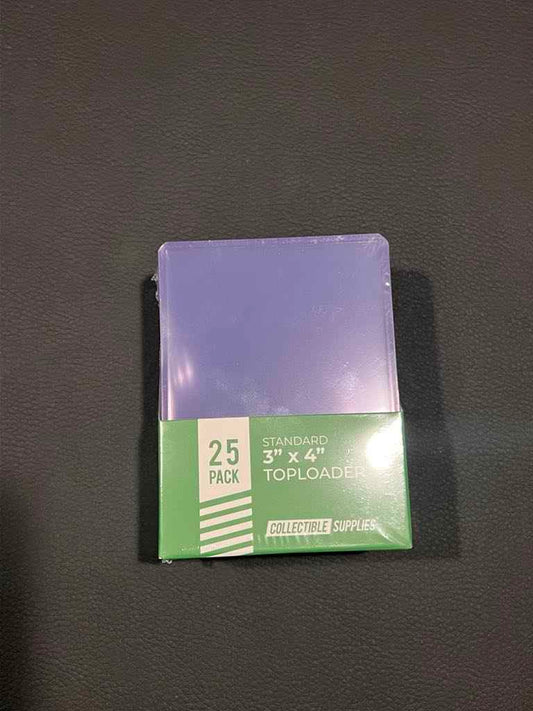 25 Standard  3" X 4" Top loaders image 1