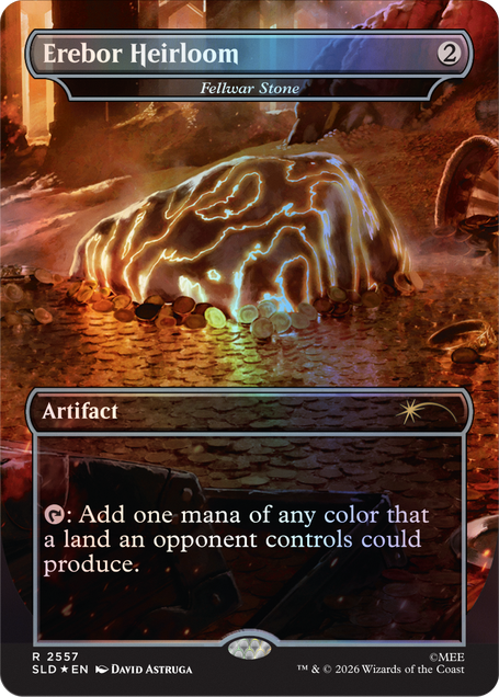 MTG Secret Lair x The Hobbit: Smaug's Spoils Foil Edition