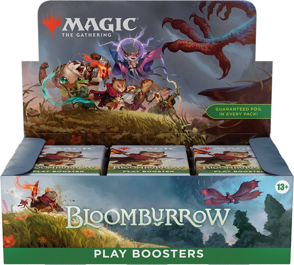 Magic The Gathering Bloomburrow Thirty Six Pack Factory Sealed Play Booster Display Box Packaging