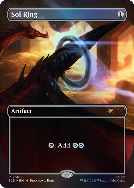 MTG Secret Lair x The Hobbit: Smaug's Spoils Foil Edition