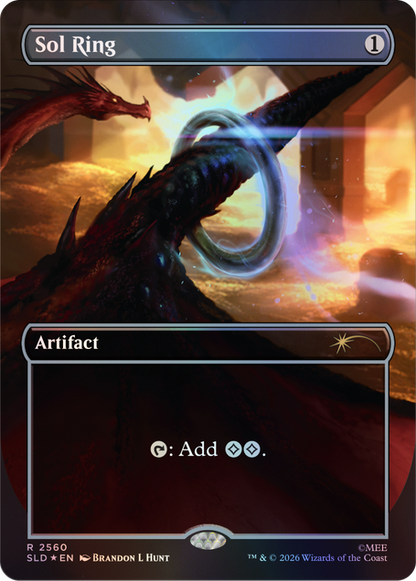 MTG Secret Lair x The Hobbit: Smaug's Spoils Foil Edition