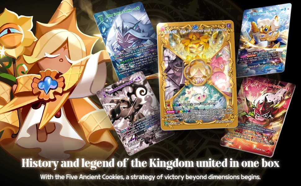 CookieRun TCG Age of Heroes & Kingdoms Booster Pack (Set 2)